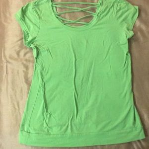 Warehouse one green T-shirt
